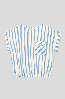 Блуза женская Silvian Heach CVP23071BL белая 40 IT