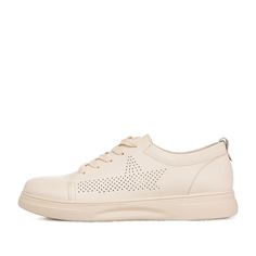 Кеды женские ZENDEN 245-31WK-71 бежевые 40 RU