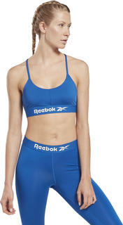 Топ женский Reebok Wor Commercial Bra синий XS