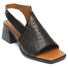 Босоножки женские Airbox 133396 черные 39 RU