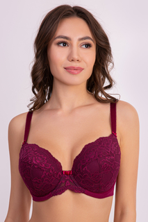 Бюстгальтер женский Lauma Everyday бордовый 70F