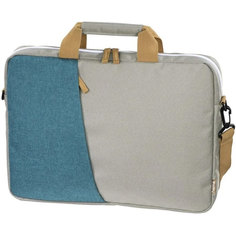 Сумка для ноутбука унисекс Hama Florence 15,6" серо-бирюзовая