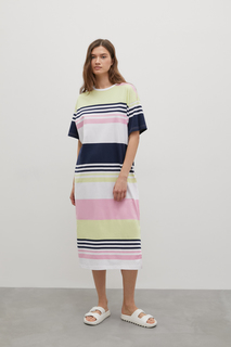 Платье женское Finn Flare FSD110174 разноцветное 2XL