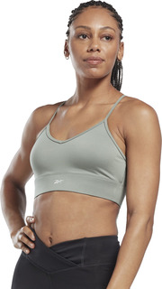 Топ женский Reebok Workout Tri Back Bra- Pad зеленый M