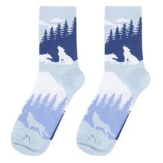 Носки мужские Kawaii Factory KW009-001042 голубые 40-45