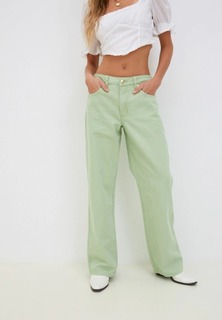 Джинсы женские Befree 2321041721 зеленые L
