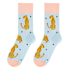 Носки Kawaii Factory "Леопарды", разм.35-39