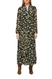 Платье женское s.Oliver 2058551 черное 40 EU