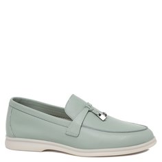 Лоферы женские Tendance 432055-13A-W-G зеленые 38 EU