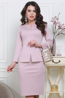 Костюм женский DSTrend Карьерные амбиции розовый 44 RU