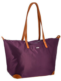 Пляжная сумка пляжная сумка женская David Jones 6657CMDD, пурпурно-фиолетовый