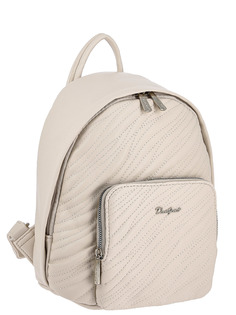 Рюкзак женский David Jones 6943-3-DD светло-бежевый, 29х27х12 см