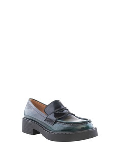 Лоферы женские Milana 212300-1 бирюзовые 41 RU