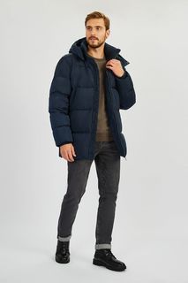 Пуховик мужской Baon B501507 синий XXL