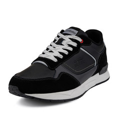 Кроссовки мужские quattrocomforto 189-31MV-79 черные 45 RU