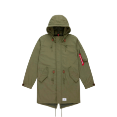 Куртка мужская Alpha Industries M-59 Fishtail Mod Parka зеленая S