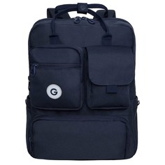 Рюкзак женский Grizzly RD-343-2 темно-синий, 27х36х16 см
