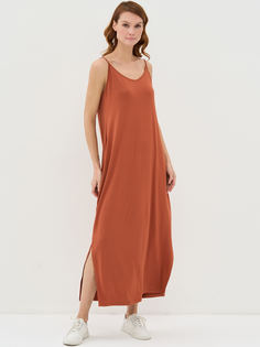 Платье женское VAY 5231-3737 оранжевое 52 RU