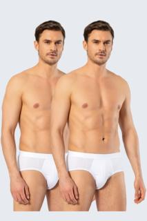 Комплект трусов мужских Cacharel 1503 белых XXL