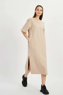 Платье женское Baon B4522028 бежевое XS