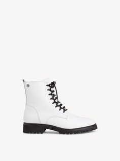 Ботинки женские Tamaris 1-1-25234-27 белые 38 RU