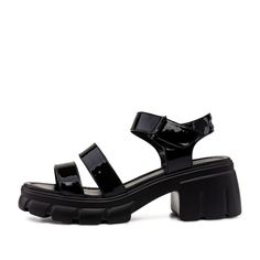 Босоножки женские INSTREET 80-31WB-778DS черные 40 RU