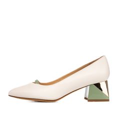 Туфли женские INSTREET 80-31WB-72 бежевые 37 RU