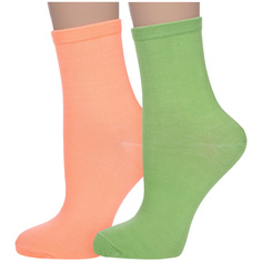 Комплект носков женских Hobby Line 2-339 разноцветных 36-40