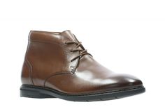 Ботинки мужские Clarks Banbury Mid 26135425 коричневые 42.5 EU