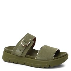 Шлепанцы женские GEOX D35SZC зеленые 38 EU