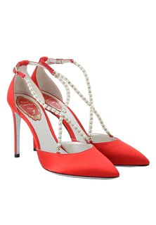 Туфли женские Rene Caovilla 104805 красные 38 EU