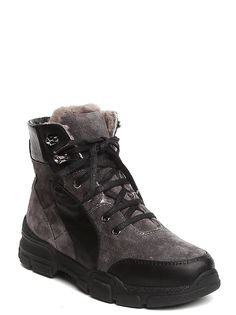 Ботинки женские Milana 1922281 серые 38 RU