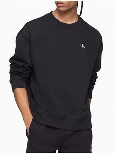 Свитшот мужской Calvin Klein 40HP255001 черный M