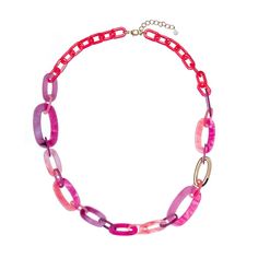 Колье из бижутерного сплава с акрилом 100 см Moon Paris ML-23.03-029