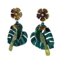 Серьги из бижутерного сплава с swarovski Moon Paris ML-23.03-014