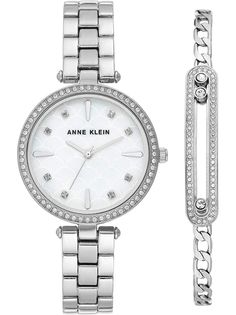 Наручные часы женские Anne Klein AK/3559SVST серебристые