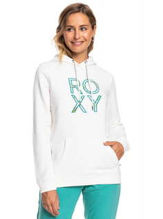 Худи женское Roxy ERJFT04515 белое 40