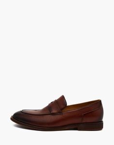 Лоферы мужские Mascotte 58-311311-0109 коричневые 40 RU