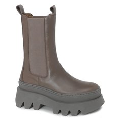 Полусапоги женские J.j.delacroix BT ALTO серо-коричневые 38 EU