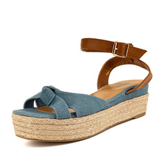 Эспадрильи женские INSTREET 145-31WK-72 синие 39 RU