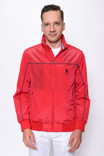 Бомбер мужской U.S. POLO Assn. G081SZ0MS0AKSU22Y красный 58 RU