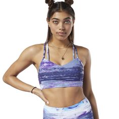 Топ Reebok для женщин, FJ9766, Midink, размер S