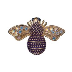 Брошь из бижутерного сплава с swarovski Moon Paris MoS-23.04-009