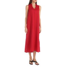 Платье женское Maison David DRESS-2 красное XL