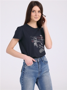 Футболка женская Апрель 1ЖДФК3965001 синяя 88/164