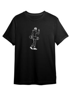 Футболка унисекс СувенирShop Скейтер/Скейтборд/Skateboarding/SK8 2 черная 4XL
