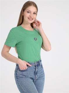 Футболка женская Апрель 1ЖДФК4249001 зеленая 84/164