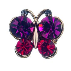 Брошь из бижутерного сплава с swarovski Moon Paris MoS-23.04-011