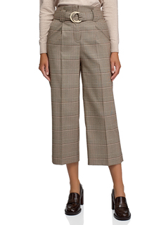 Брюки женские oodji 11705022-1 бежевые 40 EU