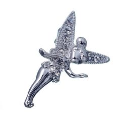 Брошь из бижутерного сплава с swarovski Moon Paris MoS-23.04-018